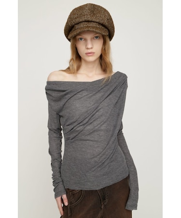 【SNSで話題!】TUCK DRAPE CUT トップス