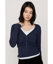 【SNSで話題!】【LIMITED ITEM】LAYERED LIKE CUT トップス