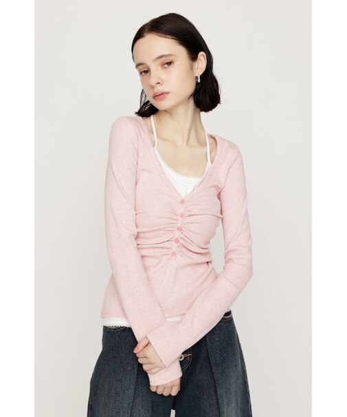 【SNSで話題!】【LIMITED ITEM】LAYERED LIKE CUT トップス