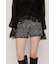 BICOLOR TWEED KNIT ショートパンツ