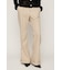 TWILLNEL LOOSE FLARE パンツ