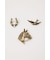 MOTIF BROOCH SET