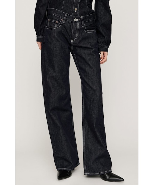 【SNSで話題!】L/W WIDE STRAIGHT DENIM パンツ