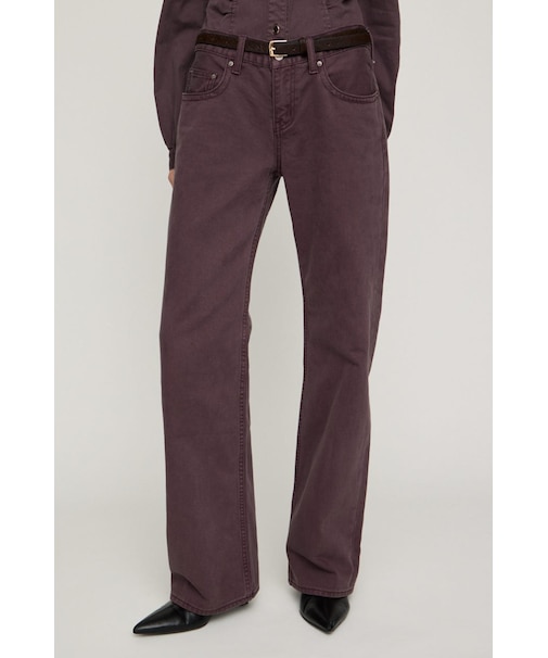 【SNSで話題！】L／W WIDE STRAIGHT DENIM パンツ