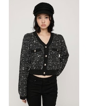 JQ TWEED KNIT カーディガン