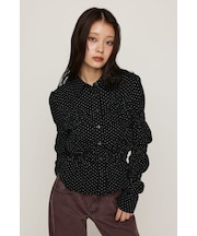 【大人気トップスに新カラーが登場！】RANDOM SHIRRING CUT トップス