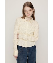 【大人気トップスに新カラーが登場！】RANDOM SHIRRING CUT トップス