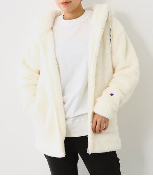 Champion フリース ジップ パーカー