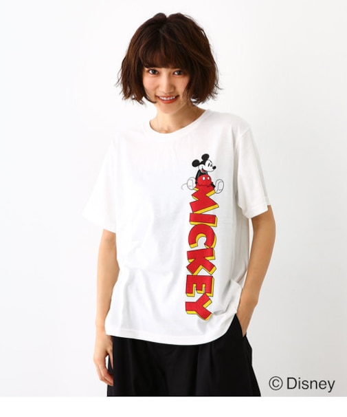 サイドロゴ Tシャツ / MICKEY