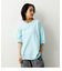 5分袖ラウンドビッグTシャツ