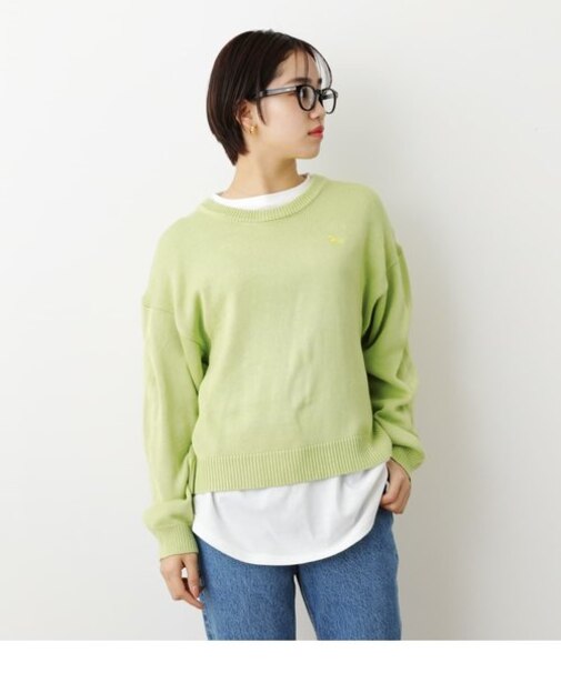 バックリボンニットレイヤードSET