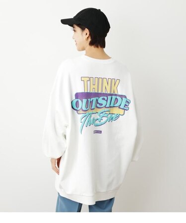 OUTSIDEスウェットワンピース