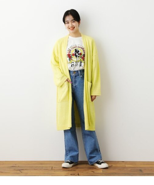 ブークレニットカーディガン