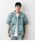 タイプライター オープンカラーシャツ