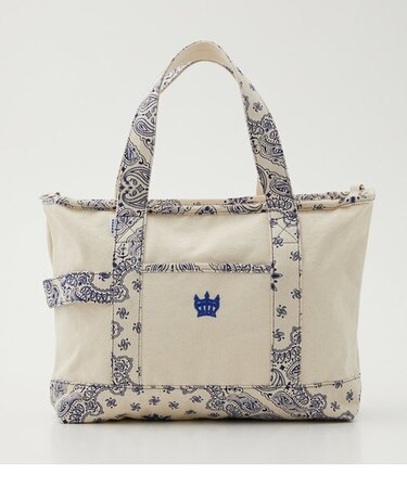 R CANVAS BANDANA TOTE