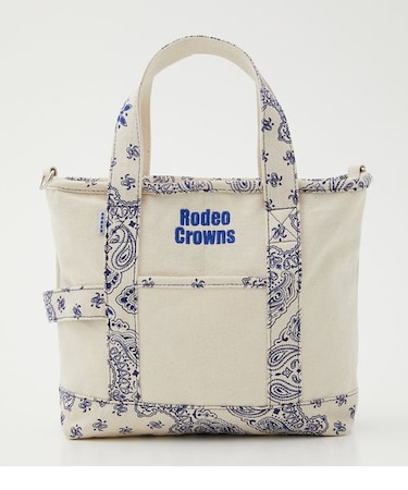 R CANVAS BANDANA MINI TOTE