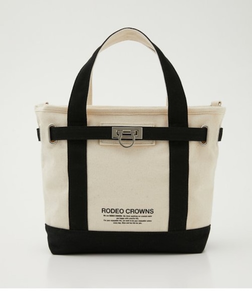 BELT CANVAS MINI TOTE