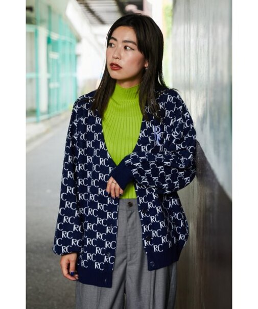 （WEB限定）MG LOGO ニットカーディガンWL