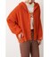（WEB限定）COLORニットフーディカーディガン