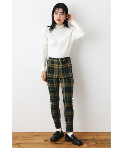 Warm シアバタースキニーパンツ