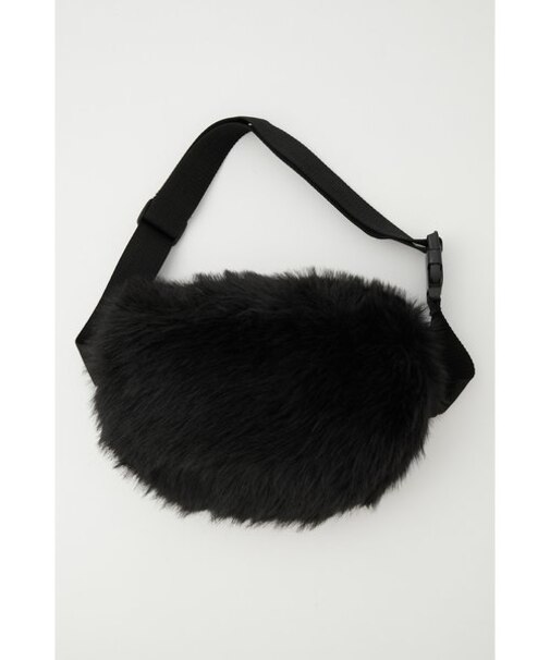 FAUX FUR WAIST BAG