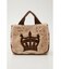 CROWN FAUX FUR BAG