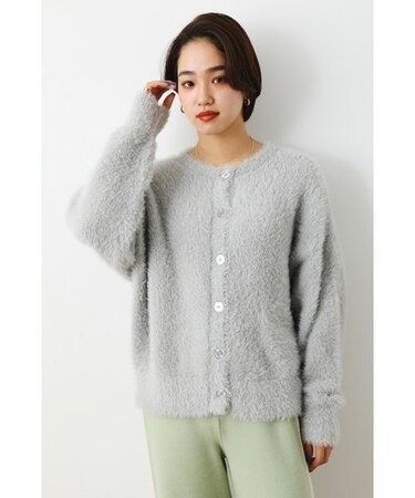 2wayシャギーニットトップス