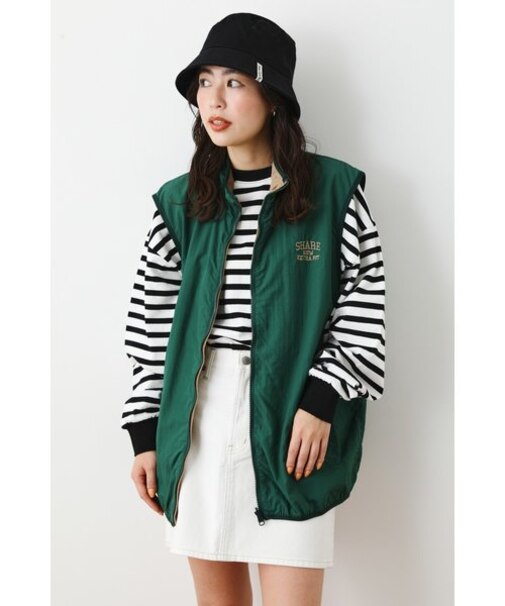【UNISEX】SHARE NYLON VEST