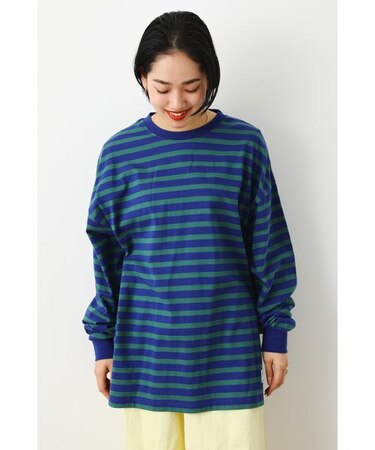 【UNISEX】SHARE BORDER BIG L／S Tシャツ