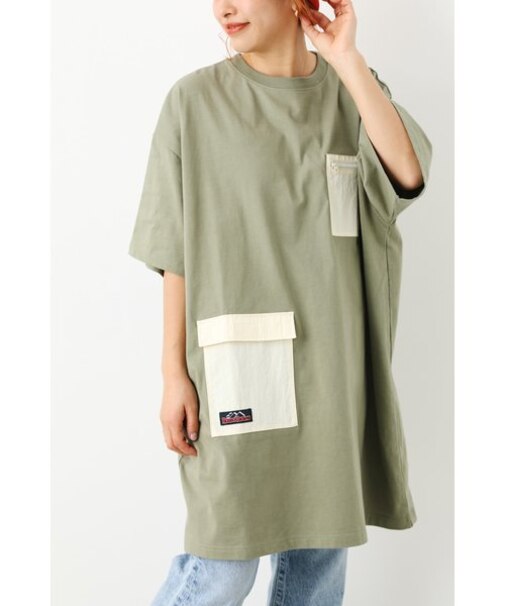 O／D ナイロンポケットワンピース