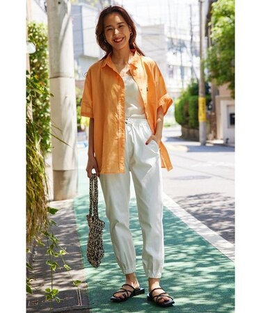 【接触冷感／UVカット】TRI-FUNCTION EASY ジョグパンツ