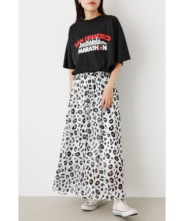 アニマルアソートプリントスカート