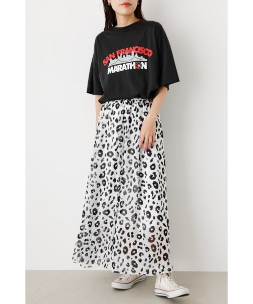 アニマルアソートプリントスカート