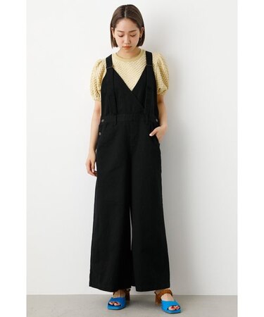 カシュクールルーズサロペット