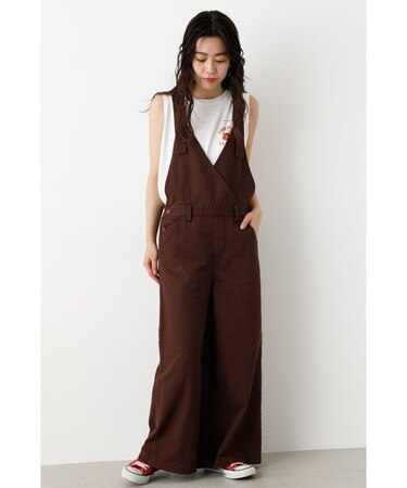 カシュクールルーズサロペット