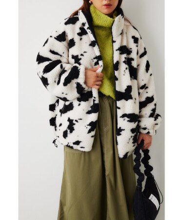 ボアリバーシブルブルゾン