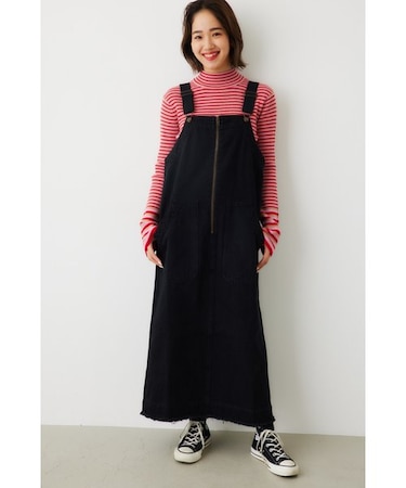 デニムジャンパースカート