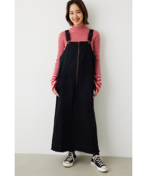 デニムジャンパースカート