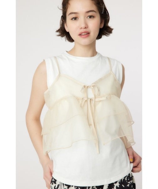 MULTI WAYシアーキャミソール×タンクSET