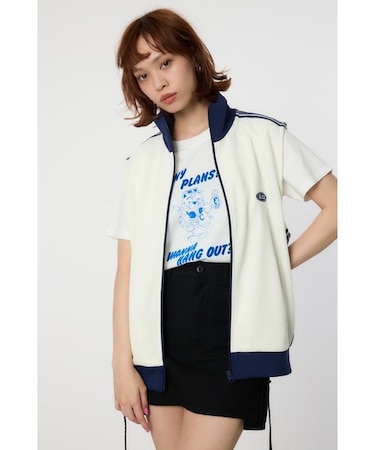【UNISEX】ジャージトラックベスト