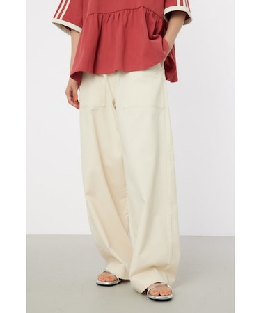 バッグレースアップパンツ