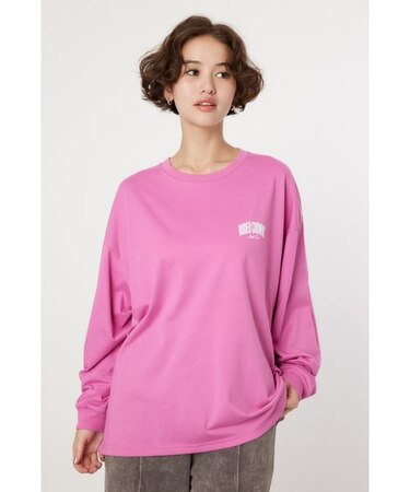 RCSアップリケロゴL／S Tシャツ