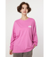 RCSアップリケロゴL／S Tシャツ