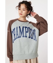 Champion ラグランスウェットトップス