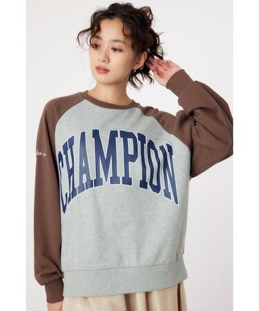 Champion ラグランスウェットトップス