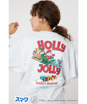 【UNISEX】(THE SMURFS)Xmasスウェットトップス