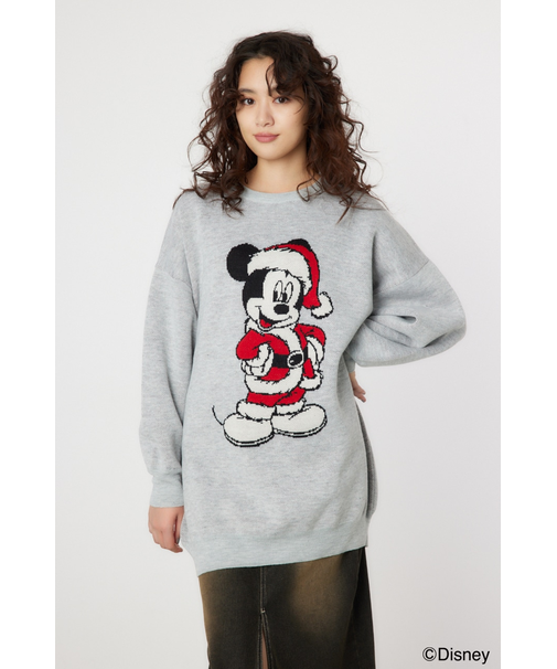 (MICKEY)チュニックニットワンピース