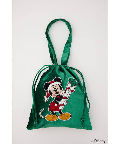 (MICKEY)ベロアトートバッグ