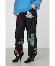 College Print パンツ
