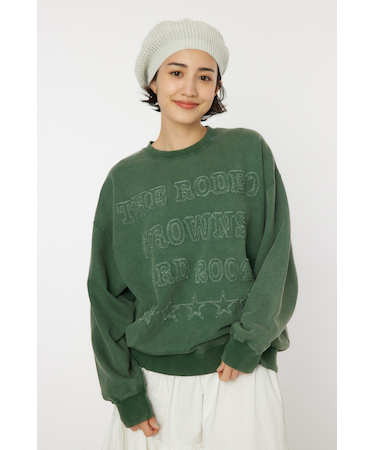 RCS加工パッチロゴスウェット